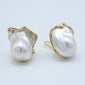Curve - Orecchini con perle barocche