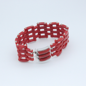 Pluton - Bracciale corallo