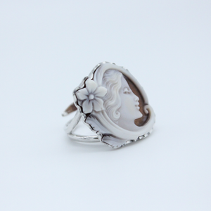 Rose - Anello cammeo