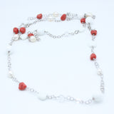 Coral & Pearl - Collana