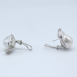 Curve - Orecchini con perle barocche