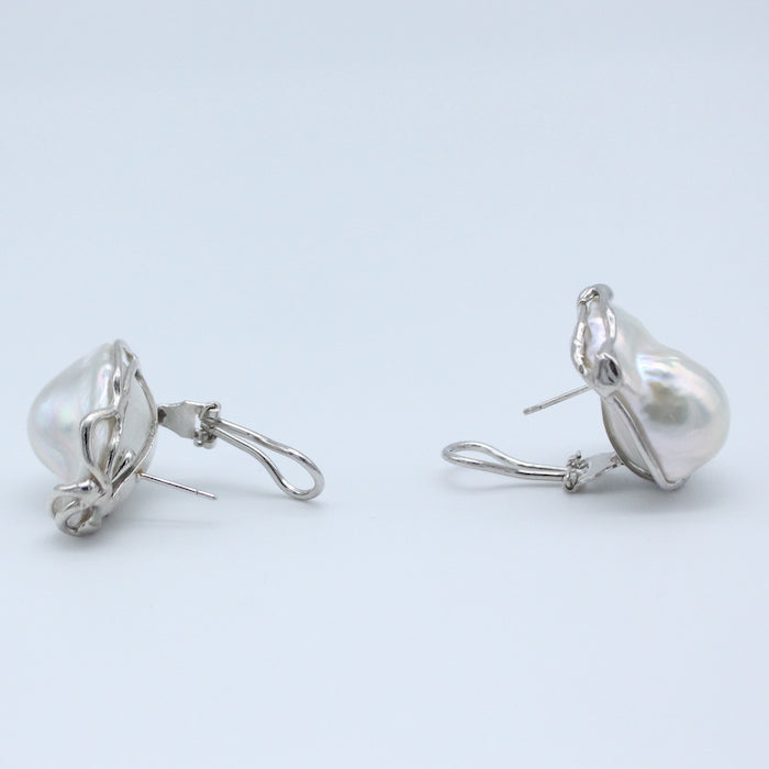 Curve - Orecchini con perle barocche