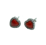 Heart - Orecchini corallo