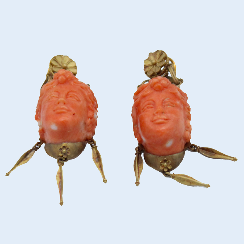 Puttini Eros - Coral Earrings