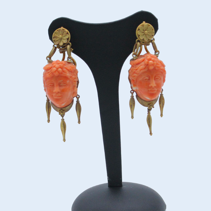 Puttini Eros - Coral Earrings