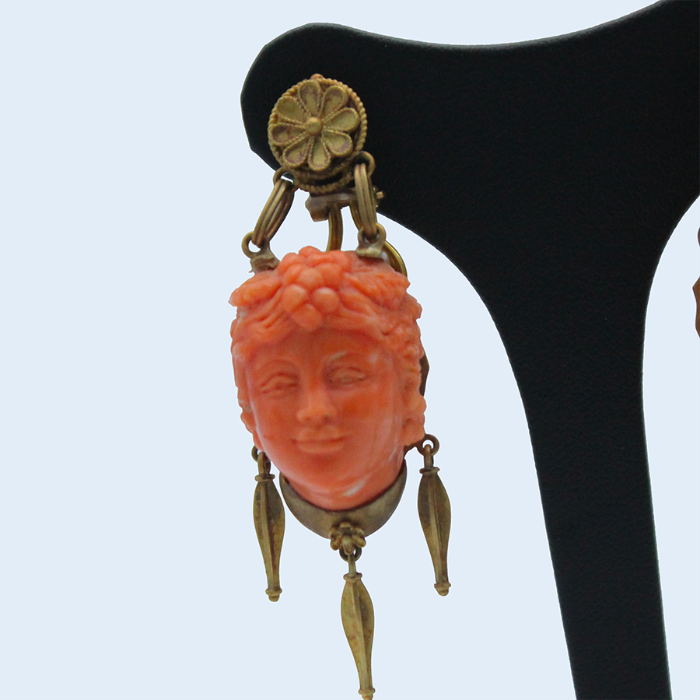 Puttini Eros - Coral Earrings